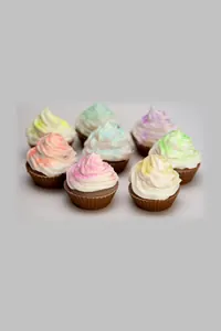 Pastel Simli Cupcake Banyo Bombası