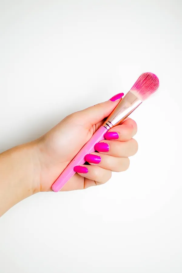 Pembe Saplı Allık Fırçası