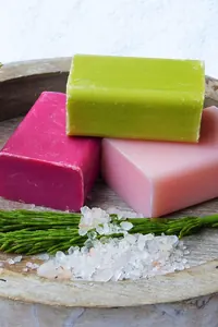 Pembe Yeşil Gliserin Sabun Seti